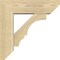 Ekena Millwork Balboa Slat Rough Sawn Bracket w/ Offset Brace, Douglas Fir, 6"W x 18"D x 18"H BKT0604X18X18BOA06RDF - alternate 4